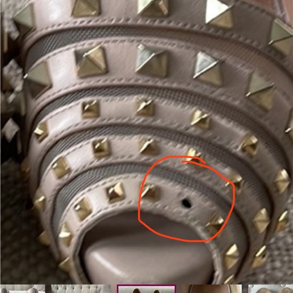 Valentino Rockstud peep toe heels - Picture 12 of 12